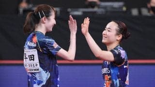みまひな 4連覇まであと1つ！圧巻のストレート勝ちで決勝進出【全日本卓球】
