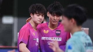 初優勝まであと1つ 宇田「必ず優勝したい」戸上「チャレンジャー精神で臨む」【全日本卓球】