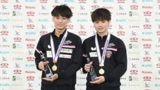 宇田「自分たちの良さが出た」戸上「さらに上を目指す」大逆転勝利でペア初優勝【全日本卓球】
