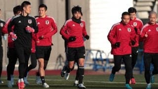 中国戦アシストの中山雄太は足を痛め欠席…日本代表がサウジアラビア戦に向けて調整