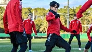 日本代表が連日のミニゲーム！ 久保建英、堂安律、山根視来が2日連続ゴールで好調アピール！