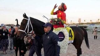 世界ランク1位に圧逃V　ライフイズグッドを鞍上絶賛「私が乗った中で最強馬だ」【ペガサスWC】