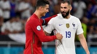 「2040年のレアル」C・ロナウド&ベンゼマジュニアの2ショットにファン注目「未来のコンビだ」