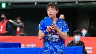 7年ぶりベスト4の丹羽孝希「ある程度は満足しています」＜全日本卓球2022＞