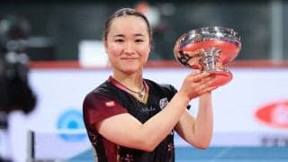 王座奪還　”みまひな”対決制した伊藤美誠、3年ぶり3度目のV＜全日本卓球2022＞