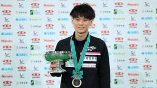 戸上が悲願の初優勝　男子シングルスランキング一覧＜全日本卓球2022＞