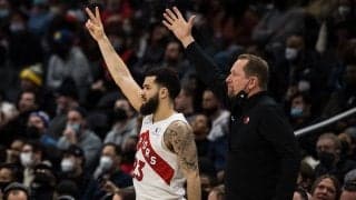 5選手が53分以上プレーしたラプターズがヒートとの激闘を制す…渡邊雄太は出場できず