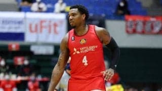 名古屋Dのコティ・クラークが負傷…右肩甲下筋筋損傷で全治未定