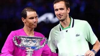 メド 2年連続準V「これが人生」