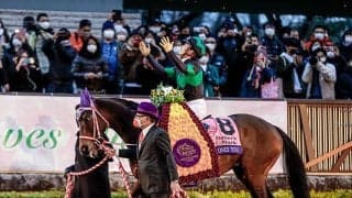 ラヴズオンリーユー引退式　川田将雅騎手「ジョッキー人生にとって本当に大きな財産」