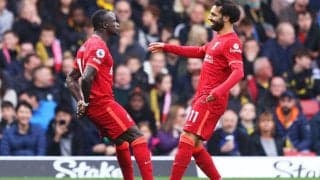 「決勝で見たい」サラーとマネが揃って準決勝進出！スタジアム裏でのツーショットには「アフリカの誇りだ」