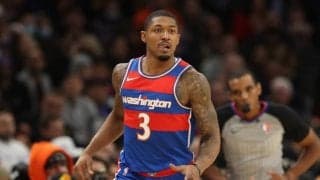 ウィザーズのブラッドリー・ビールが左手首をねんざ…今月2・3日の強豪対決は欠場