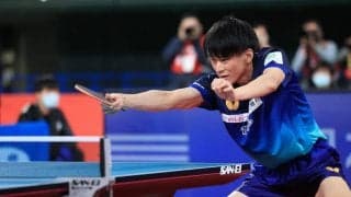 卓球男子世界ランキング(2022年第5週)｜全日本王者・戸上隼輔が急上昇