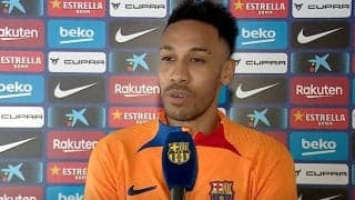 「興奮した」バルサ加入のオーバメヤンが第一声「早くカンプ・ノウに足を踏み入れたい」