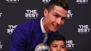 C・ロナウド長男のPC画面が流出、そこに映っていたのは…