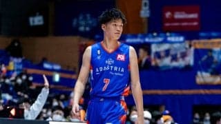 茨城ロボッツの脇真大が2月5・6日富山戦をもって特別指定選手としての活動を終了