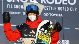 スノーボード村瀬心椛、13歳で世界の頂点に立つも「ただの中2や！」。金メダルを狙う“原動力”