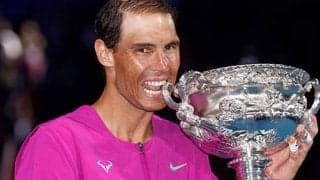 ナダル 21個目のトロフィー収蔵