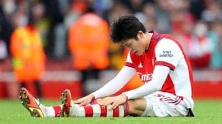 ふくらはぎ痛め日本代表も辞退した冨安健洋はまだ復活できず？ アーセナル指揮官「数週間離脱する」