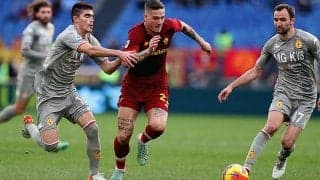 ローマが下位ジェノアに痛恨ゴールレス…ザニオーロは劇的決勝点取り消し後に主審侮辱で退場の悲劇…《セリエA》