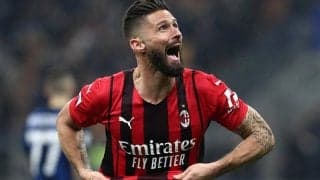 ジルーのドッピエッタでミランがインテルとのダービー逆転勝利《セリエA》