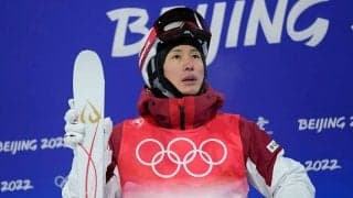 「結果待ち…→メダル確定」　モーグル堀島行真、激写されていた決定的瞬間が泣ける