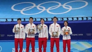 中国金メダル1号　ショートトラック米国失格で決勝進出に地元紙は「間一髪で命拾った」