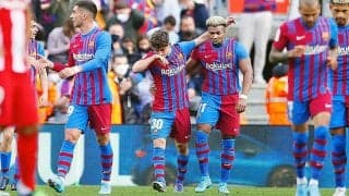 躍動＆退場とダニ・アウベスが主役となった強豪対決はバルセロナに軍配! 圧巻4ゴールでアトレティコ粉砕《ラ・リーガ》