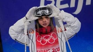 モーグル川村あんり、涙のインタビューで放送に映っていた一言が話題「好感度爆上がり」