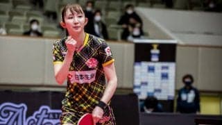 【Tリーグ】全日本準Vの早田ひな、VM制して勝利に貢献　日本ペイントは4連勝