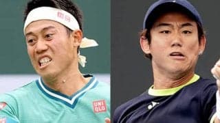 錦織45位、西岡は108位へ