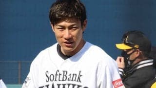 鷹・柳田悠岐が絶叫「うガァぁぁ！！」　雄叫び連発フルスイングで全開モード