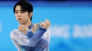 3連覇を目指す羽生結弦、SPは95.15点で暫定2位　冒頭4回転が1回転になる珍しいミス