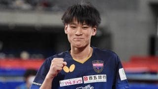 戸上隼輔が初優勝「すごい強くなった」パリ五輪代表入りへ決意も【全日本卓球】