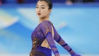 坂本花織「このメダルに恥じないように」。団体戦初の銅獲得、個人戦でロシア勢に挑む