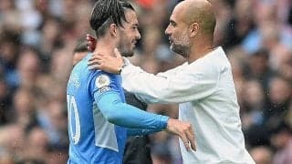 ペップがグリーリッシュら夜遊び報道3選手の話題にジョークで返答　「誘われなかったことに動揺…」