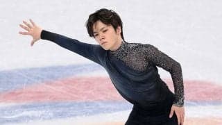 お茶目な宇野昌磨、後輩・鍵山優真の撮影に“写り込み”　海外和む「24歳でキュート」