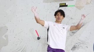 楢崎智亜「第1課題で波に乗れた」【ボルダリングジャパンカップ2022】男子決勝後の選手コメント