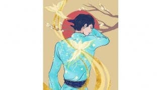 中国の22歳女子学生が描いた羽生結弦　「天と地と」は「不安定な時代への平和と希望」