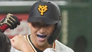 真下から捉えたド迫力打撃が「頼もしい」　中田翔も自画自賛「いったやろ、これ」