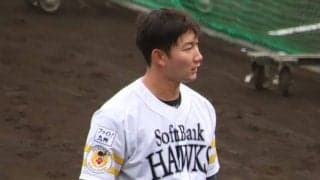 鷹ドラ2正木智也が全体練習から離脱　キャッチボール行わず別メニューに