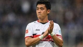 29歳になった主将・遠藤航にシュツットガルトがサプライズ！ユニフォーム型のバースデーケーキでお祝い