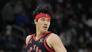 渡邊雄太、約2分の出場で8試合ぶりの得点…ラプターズは7連勝