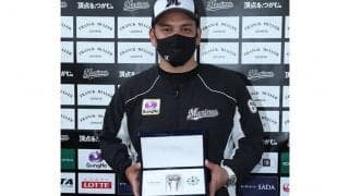 ロッテに「フランク ミュラーMVP賞」　副賞に214万円腕時計「時間を上質に楽しんで」