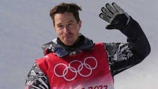 ショーン・ホワイト、現役ラストラン4位　競技後は号泣「決勝でお別れ言えること誇り」