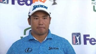 松山英樹「離されないように伸ばしていきたい」　後半に巻き返し「68」を記録