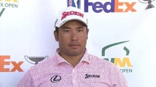 松山英樹、13位で決勝進出も「ショットをどうにかしないとチャンスはない」