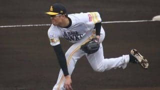 鷹・田中正義が開幕ローテへ“視界良好”　ゴーグル着用し最速152キロ＆2回零封