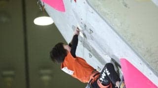 大会3連覇なるか　森秋彩が予選からの首位をキープ【リードジャパンカップ2022】