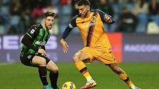 ローマがクリスタンテの後半AT弾でサッスオーロとドロー!　敗戦回避も勝ち点伸ばせず…《セリエA》